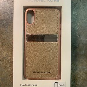 Michael Kors Snap-on Case for IPhone X